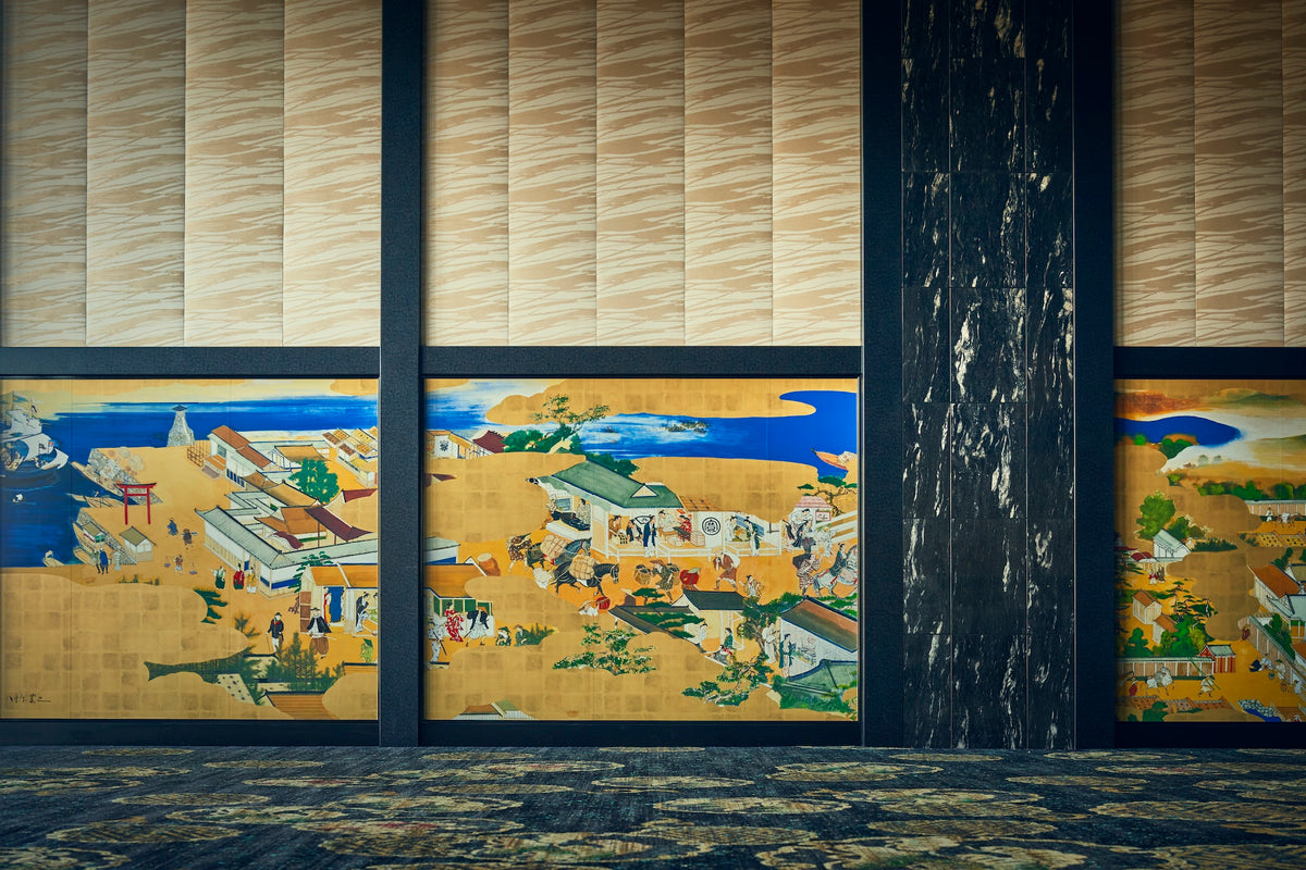 尾張名古屋城下町空想図_八重原豊巳